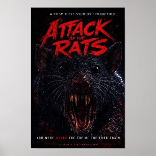 Cosmic Eye – Creature Close-Up Horror Poster