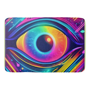 Cosmic Eye of Dreams Bath Mat