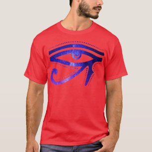 Cosmic Eye Of RA Egyptian Hieroglyph T-Shirt
