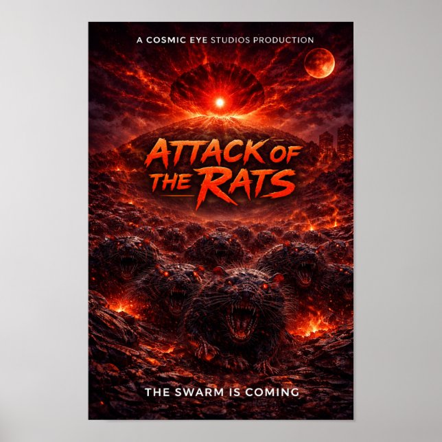 Cosmic Eye™ — The Swarm Is Coming  Poster (Front)