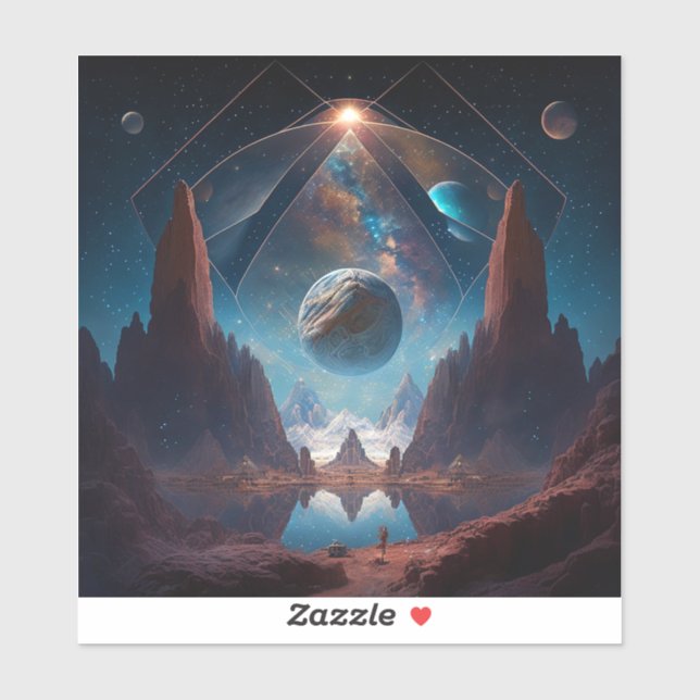 Cosmic Fantasy Landscape (Sheet)