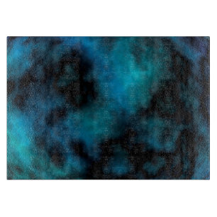 Cosmic Faux Blue Marble Cutting Board