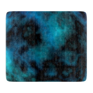 Cosmic Faux Blue Marble Cutting Board
