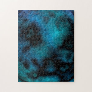 Cosmic Faux Blue Marble Jigsaw Puzzle