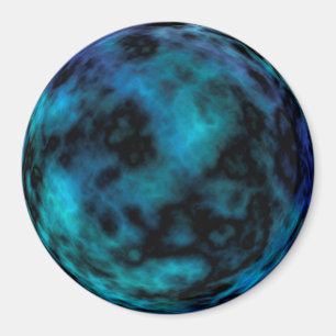 Cosmic Faux Blue Marble Magnet