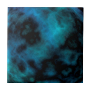 Cosmic Faux Blue Marble Tile
