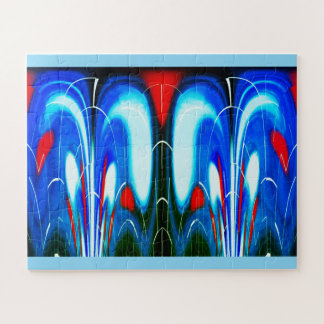 Cosmic fireworks art jigsaw puzzle