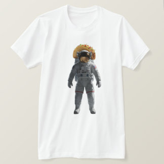 Cosmic Food Humour Tee for Taco Lovers & Space Fan
