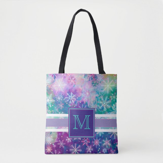 Cosmic Frost Tote Bag (Front)