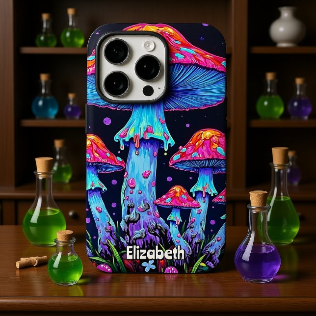 Cosmic Fungi Cluster Case-Mate iPhone Case (Creator Uploaded)