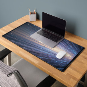 Cosmic Furry Waterfall Desk Mat