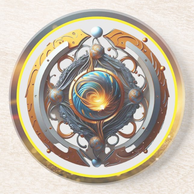 "Cosmic Fusion" Coaster (Front)