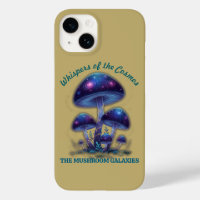 Cosmic Galaxy Mushrooms • Whimsical Fantasy Fungi 