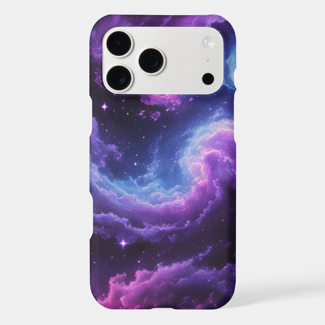Cosmic Galaxy Nebula Abstract Space Art Design (Back)