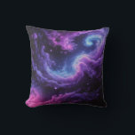 Cosmic Galaxy Nebula Abstract Space Art Design Cushion<br><div class="desc">A mesmerising abstract galaxy design featuring swirling nebula clouds and deep cosmic colours.
Perfect for space lovers,  sci-fi fans,  and modern aesthetic decor across apparel,  accessories,  and home products.</div>