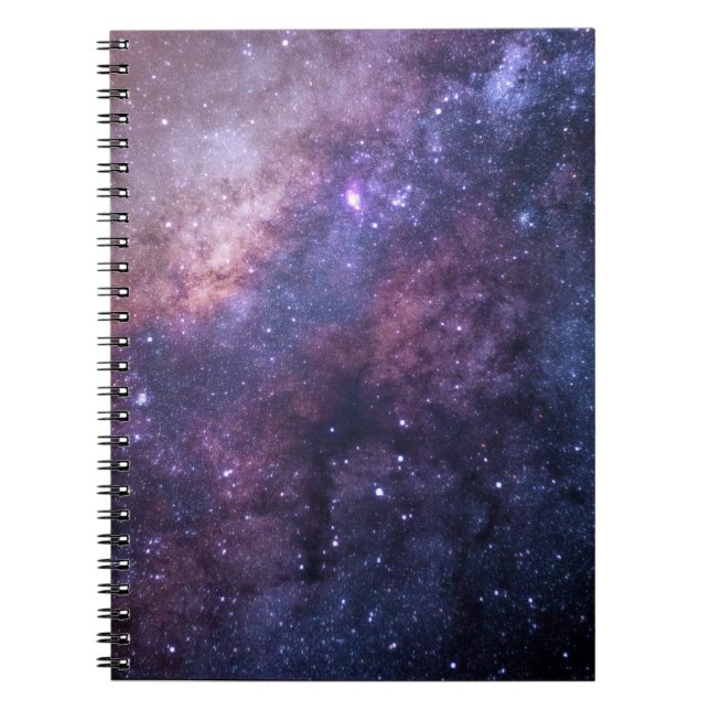 Cosmic Galaxy Outta Space Universe Personalised Notebook (Front)