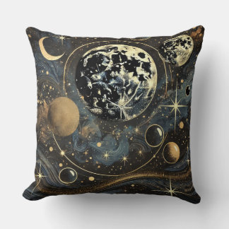 Cosmic Galaxy Pillow – Celestial Elegance for Your