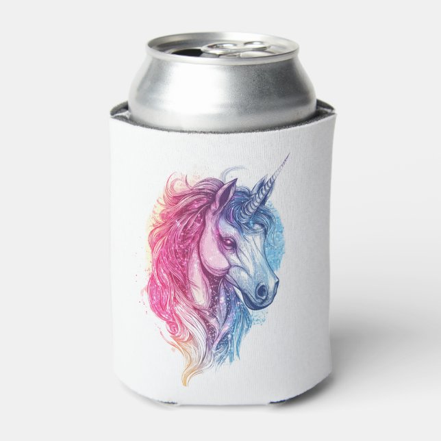 Cosmic Galaxy Unicorn (1) Can Cooler (Can Front)