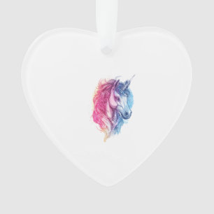 Cosmic Galaxy Unicorn (1) Ornament