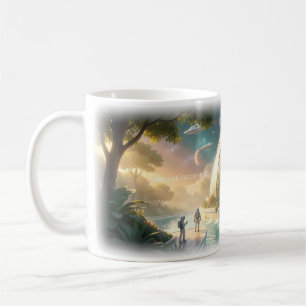 Cosmic Garden of Hope and Growth Mug