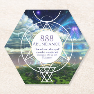 Cosmic gate manifestation  paper coaster