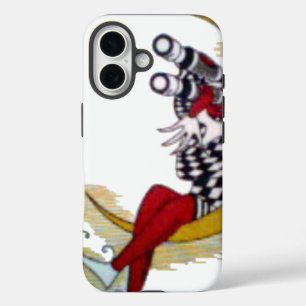 Cosmic Gaze: Elf on the Moon Adventure iPhone 16 Case