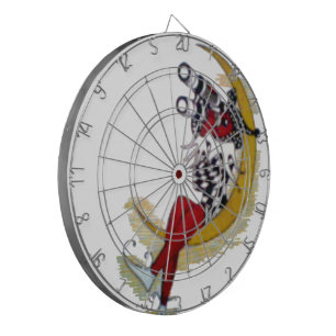 Cosmic Gaze: Elf on the Moon Adventure Dartboard