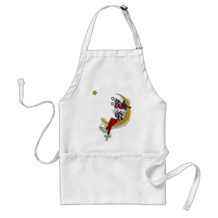Cosmic Gaze: Elf on the Moon Adventure Standard Apron