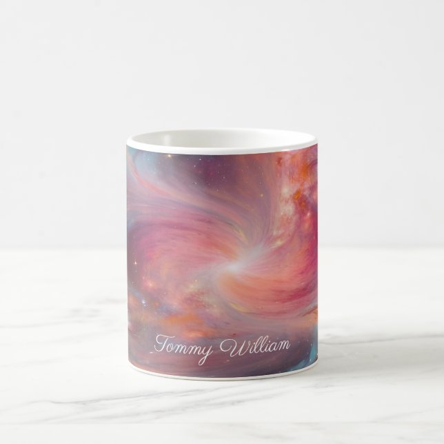 Cosmic Geometric Composition Coffee Mug (Center)