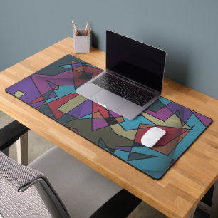 Cosmic Geometry Explosion Desk Mat