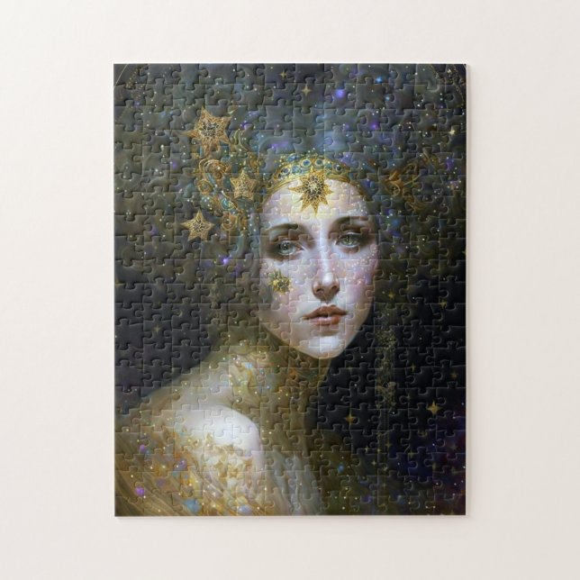 Cosmic Goddess Fantasy Art Jigsaw Puzzle (Vertical)