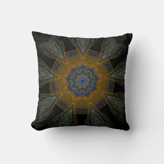 Cosmic Gold Pillow (Front)