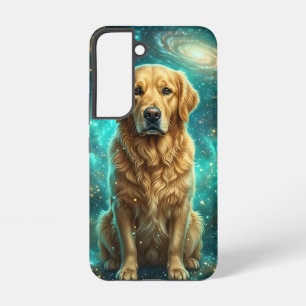 Cosmic Golden Retriever Galaxy Case