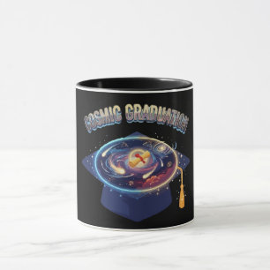 Cosmic Graduation 2026 Space Mortarboard Mug