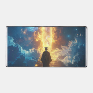 Cosmic Graduation Gateway Desk Mat