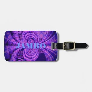 Cosmic Hakuna Art Print Luggage Tag