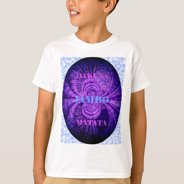 Cosmic Hakuna Art Print T-Shirt (Front)