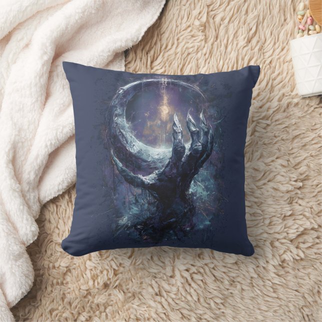 Cosmic Hand Dark Fantasy Cushion (Blanket)