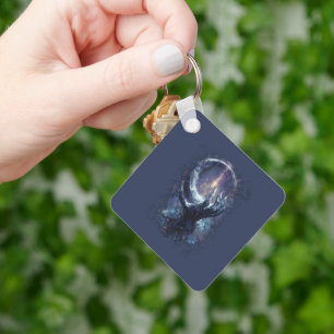 Cosmic Hand Dark Fantasy Key Ring