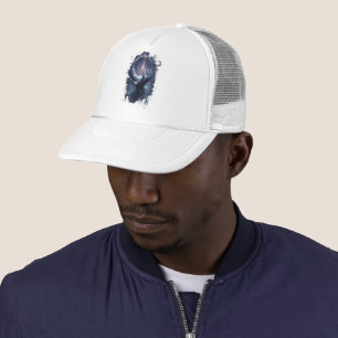 Cosmic Hand Dark Fantasy Trucker Hat