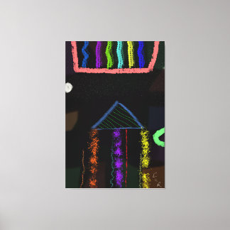 Cosmic Home Canvas Print