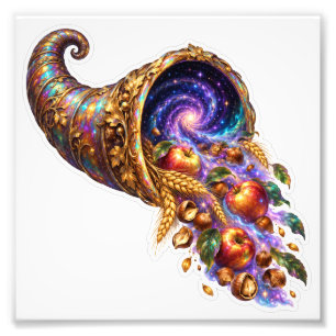 Cosmic Horn of Plenty Harvest Portal Photo Print