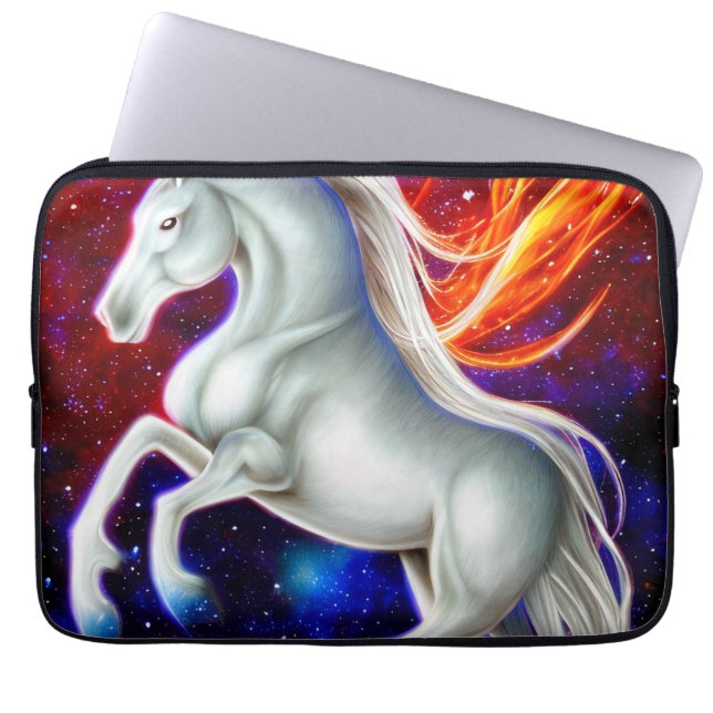 Cosmic Horse Laptop Sleeve (Front)