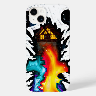 Cosmic Ice Castle Covering Peaceful home Case-Mate iPhone 14 Plus Case
