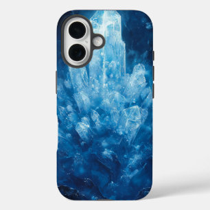 Cosmic Ice Crystal Matching Couple Phone Case
