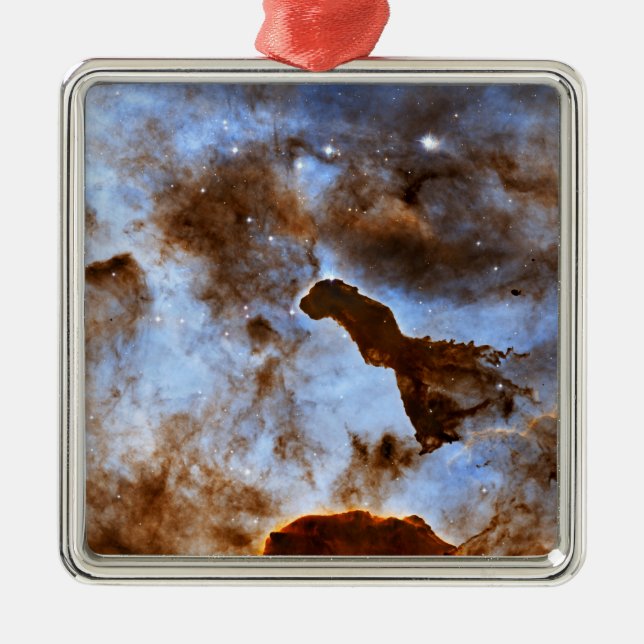 Cosmic Ice Metal Tree Decoration (Front)