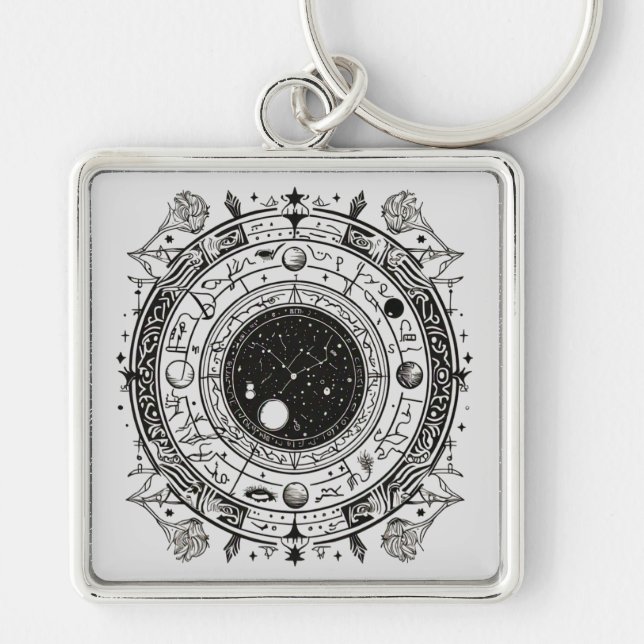 Cosmic Imprints Key Ring (Front)