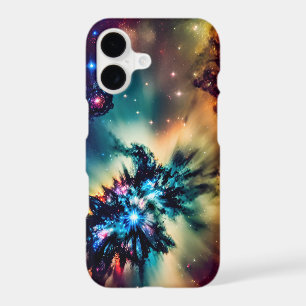 Cosmic indigo bright mystical mesmerised landscape