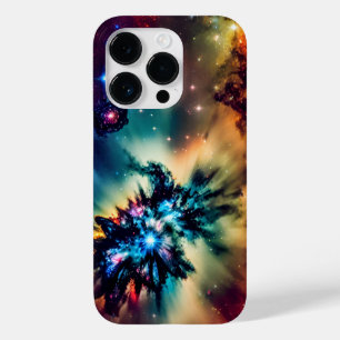 Cosmic indigo exploded mesmerising space landscape Case-Mate iPhone 14 pro case