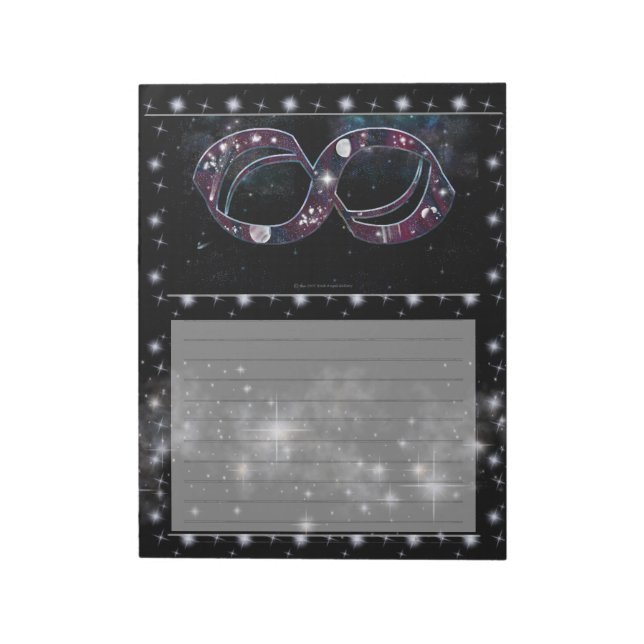 Cosmic Infinity Notepad (Rotated)